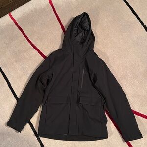 Uniqlo men’s hybrid down parka, black, size XS